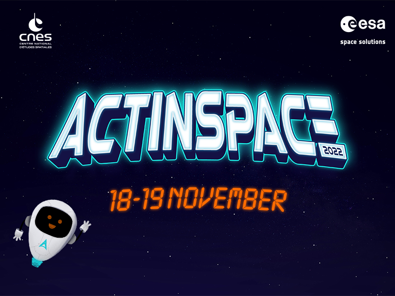 It&#039;s almost time for the ActInSpace hackathon in Darmstadt!